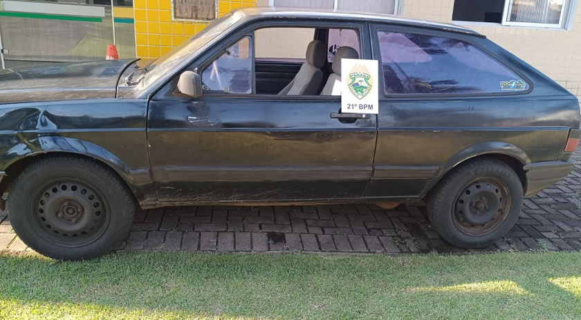 Polícia recupera veículo furtado e prende suspeito na BR-163