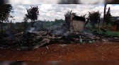 Residência é totalmente destruída por incêndio