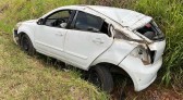 Motorista sofre dois acidentes em menos de 40 minutos