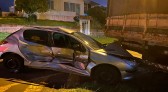 Acidente entre dois veículos no bairro Industrial