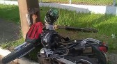 Acidente deixa jovem em estado gravíssimo