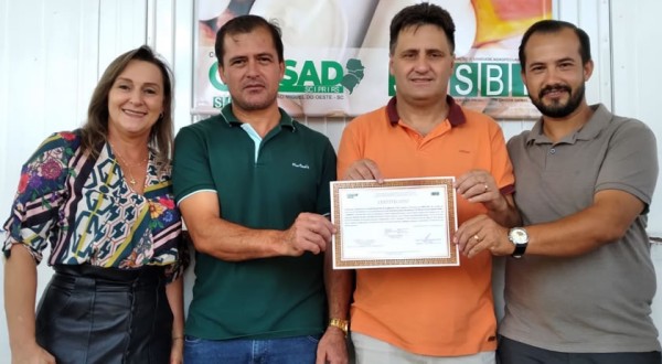 Empresa de Campo Erê recebe selo SISB/POA