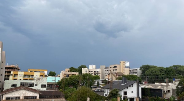 Tempo ‘vira’ em Beltrão e tem previsão de chuva para hoje