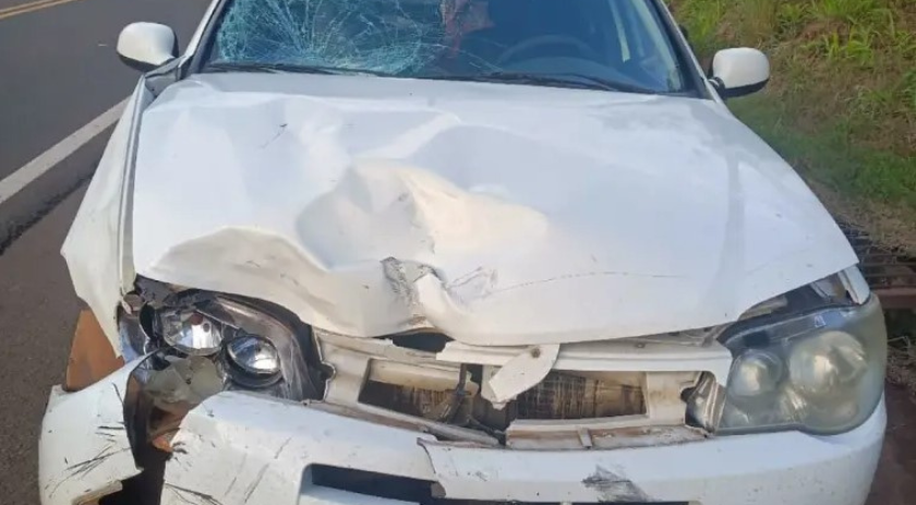 Motociclista fica gravemente ferido em acidente na PR-475