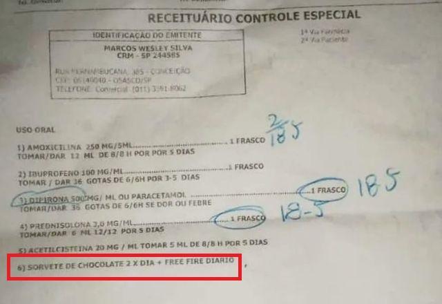 Médico demitido após receitar sorvete e videogame é readmitido em SP