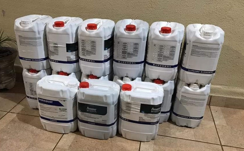 Homem é preso com carga de agrotóxicos contrabandeados