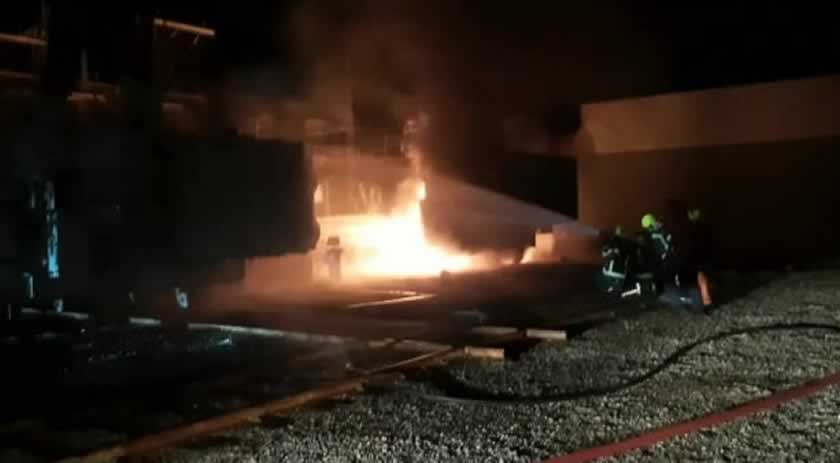 Prejuízo causado por explosão na subestação de Itajaí chega a R$ 4 milhões