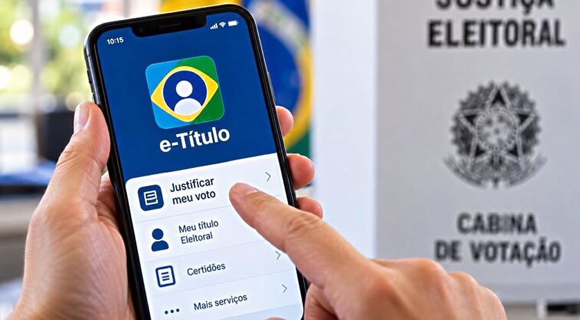 Saiba como justificar a ausência no 1º turno das Eleições 2026