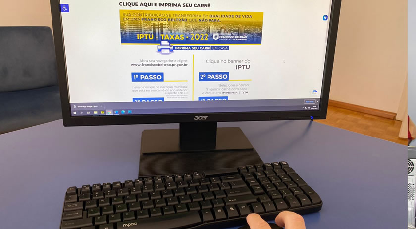 Carnês do IPTU 2022 já podem ser retirados em Beltrão