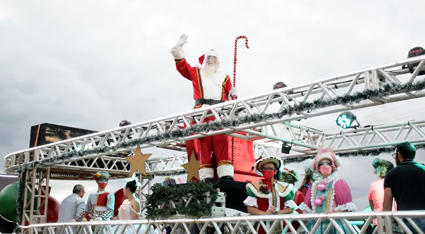 Confira como foi a carreata de Natal em Beltrão