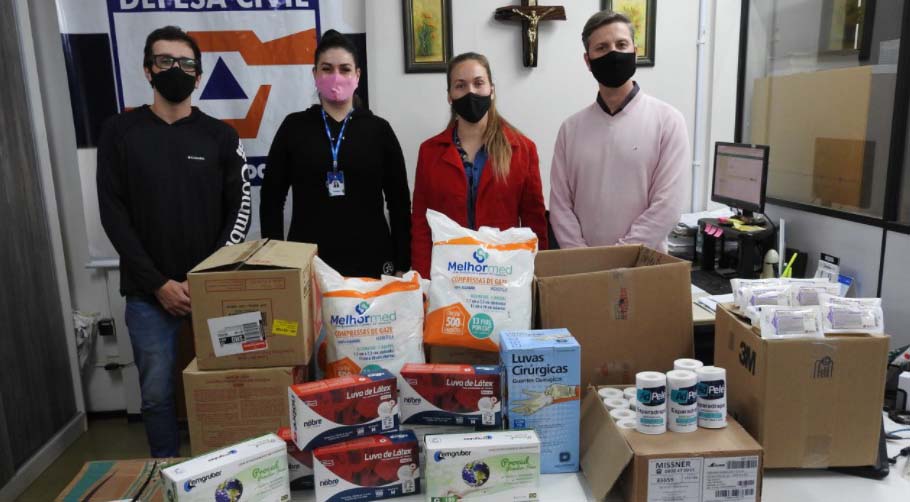 Fundo Municipal doa materiais para tratamento de animais resgatados