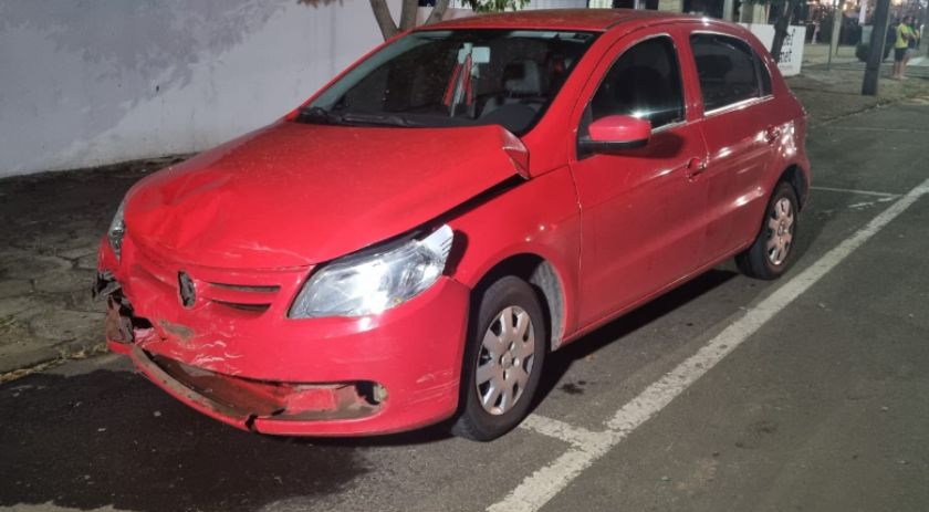 Jovem fica ferido em acidente de trânsito no bairro Alvorada