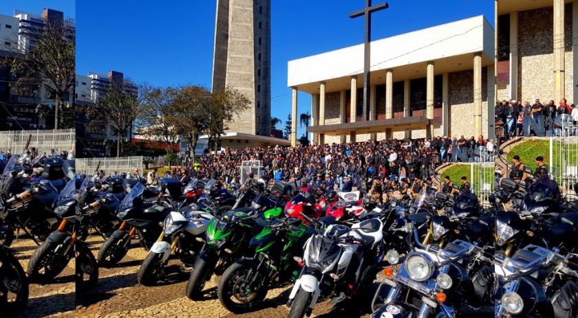 Evento reúne centenas de motociclistas em Beltrão