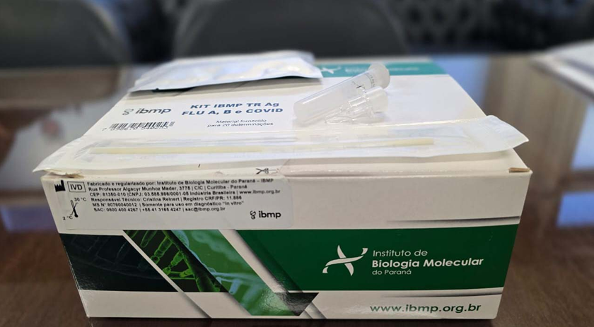 Estado vai distribuir nesta semana 100 mil testes rápidos para Influenza A, B e Covid-19
