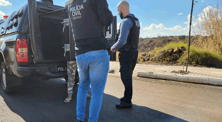 Polícia Civil prende homem investigado por homicídio no Bairro Pinheirão