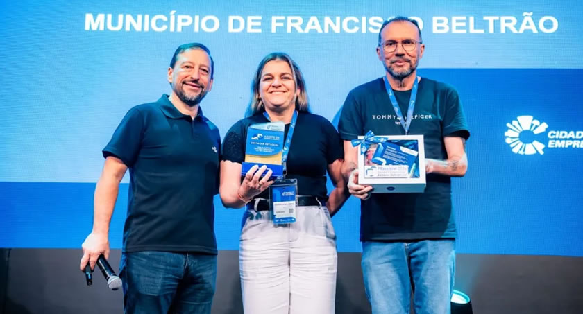 Agente da Sala do Empreendedor recebe prêmio do Sebrae