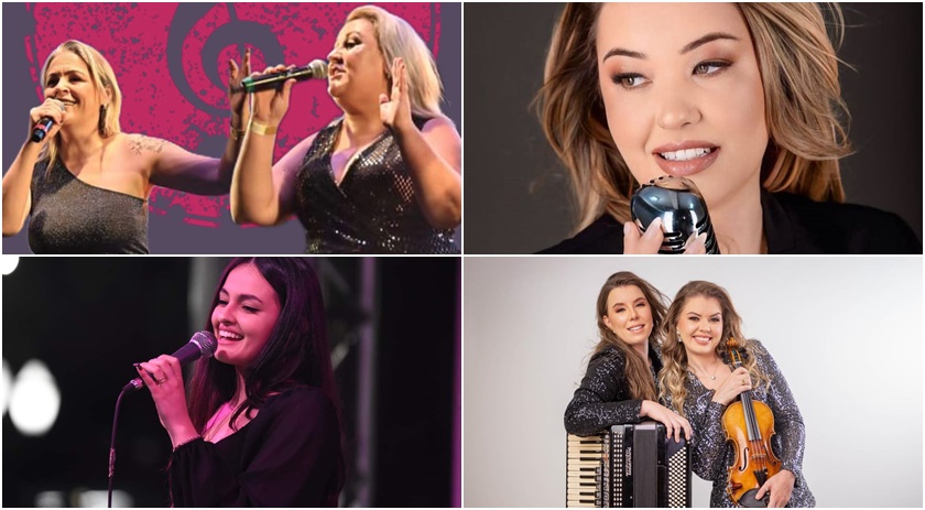 Show “Elas Por Elas” será na próxima quinta-feira (17) no calçadão