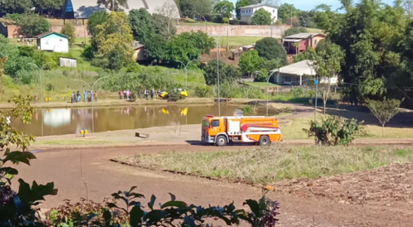 Homem é encontrado morto em lago municipal em São Jorge do Oeste