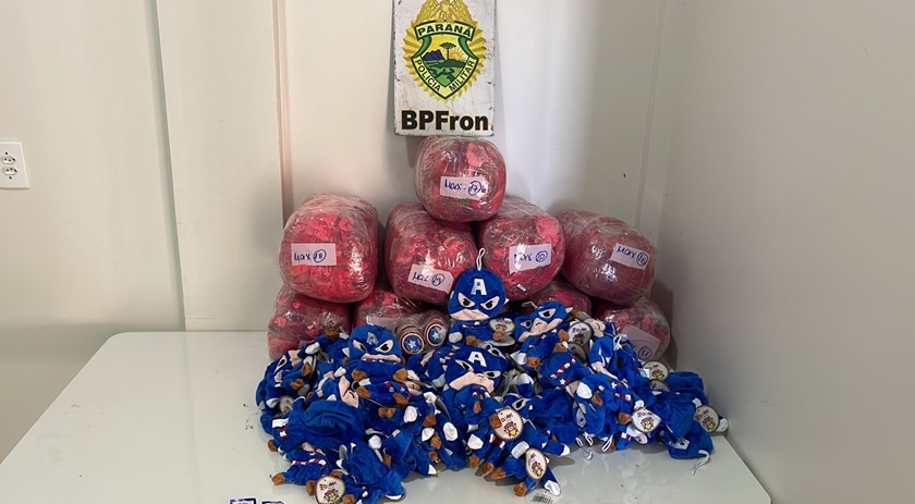 Polícia apreende grande quantidade de ursos de pelúcia durante operação em Realeza