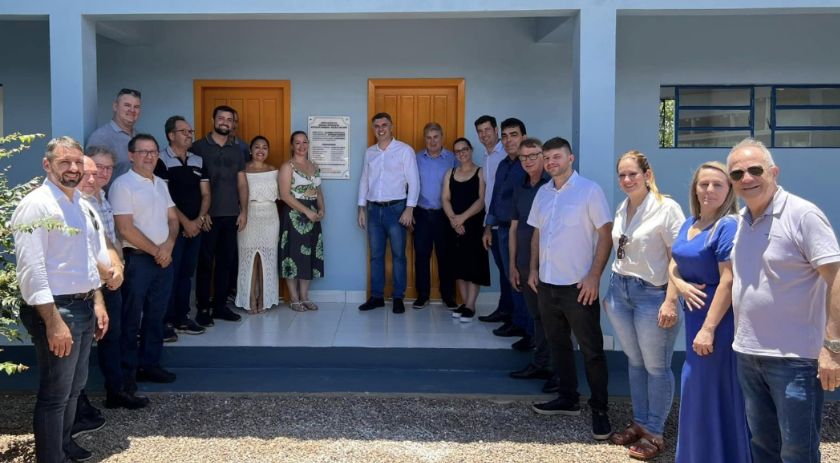 Prefeito Cleber inaugura obras na cidade e no interior
