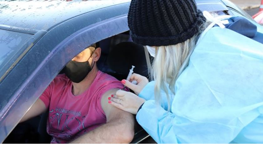 Saúde realiza busca ativa de pacientes que não compareceram para receber a vacina contra a Covid-19