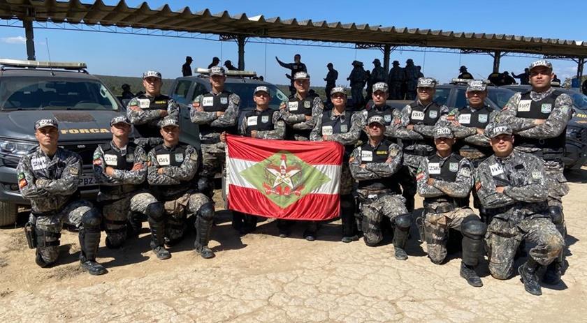 Sargento lotado em Dionísio Cerqueira conclui nivelamento da Força Nacional