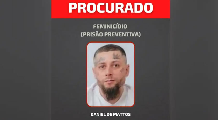Suspeito de feminicídio segue foragido quatro dias após crime em Francisco Beltrão