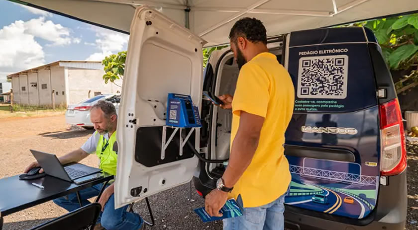 EPR Iguaçu leva atendimento do Pedágio Eletrônico a oito municípios do Oeste e Sudoeste