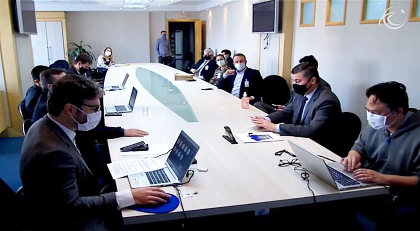 Sessão de recebimento de propostas para a licitação para o Porto Seco é realizada