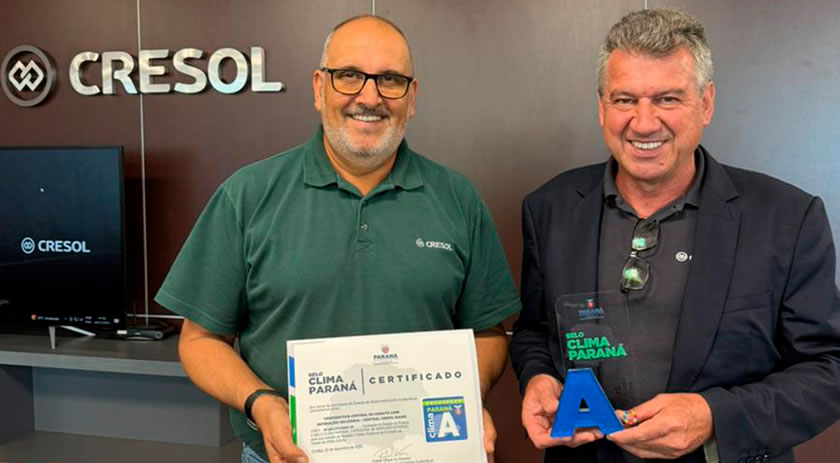 Cresol conquista Classificação A no Selo Clima Paraná