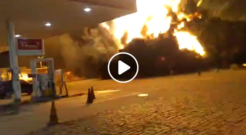 VÍDEO: Veja o exato momento da explosão do posto de combustíveis que deixou 15 pessoas feridas em SP
