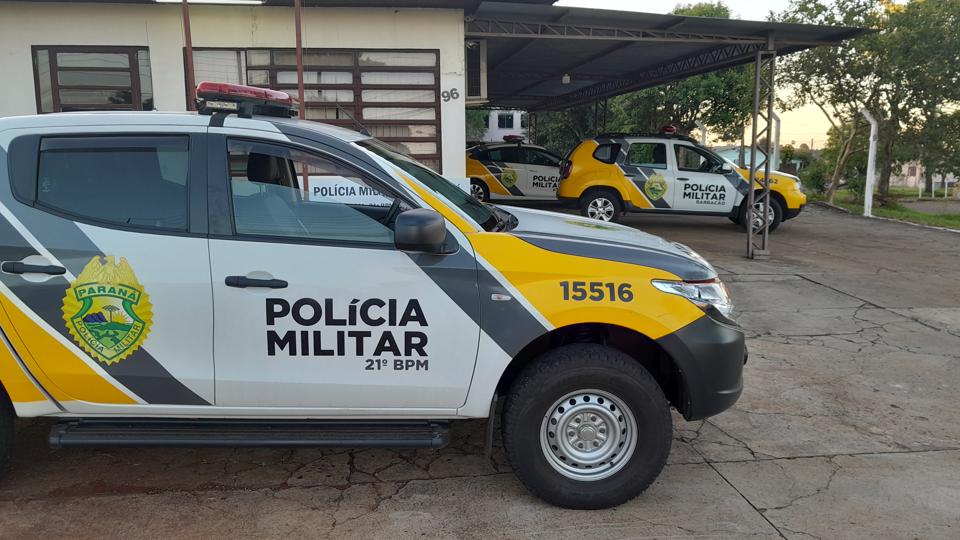 Veículo furtado é recuperado pela Polícia em Barracão