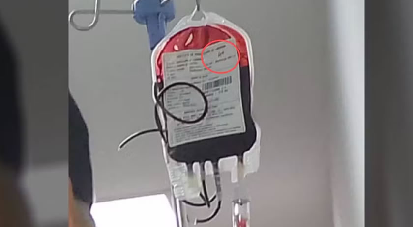 Família suspeita de erro em transfusão de sangue após paciente passar mal em hospital