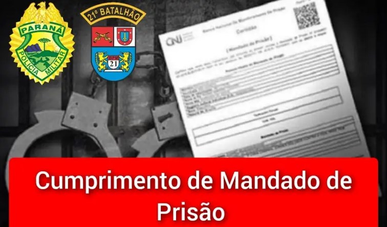 Homem é preso com mandado de prisão em aberto por furto qualificado