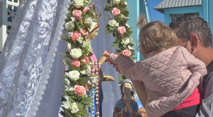Emoção:  demonstrações de fé e espiritualidade marcam 54ª Romaria de Nossa Senhora do Caravaggio