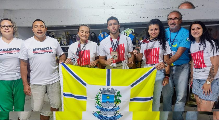 Capoeira de Beltrão conquista medalhas em competição Mundial