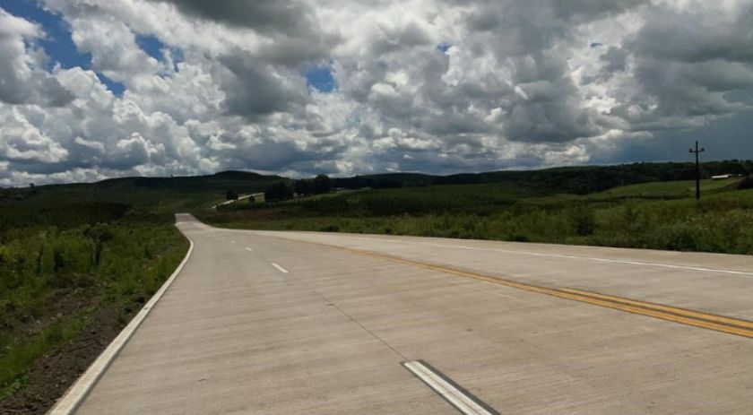 Obra emblemática do Sudoeste, restauração da PRC-280 em concreto recebe últimos ajustes