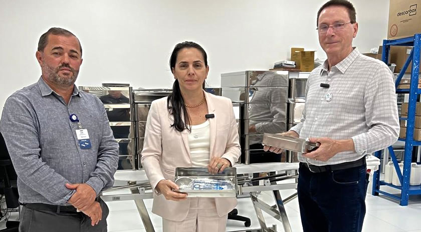 Mais materiais e equipamentos estão sendo entregues ao Hospital Geral Intermunicipal