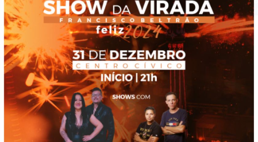 Festa da Virada de Francisco Beltrão deve atrair grande público