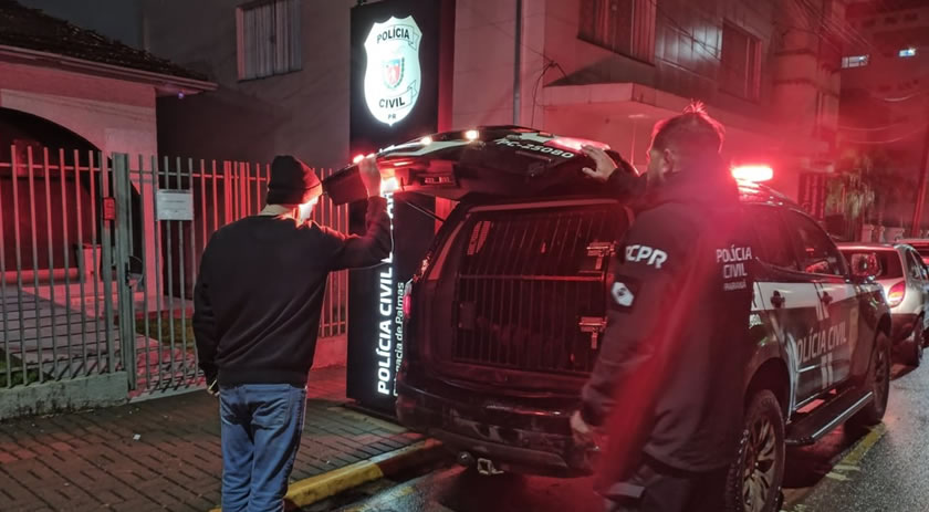 Polícia Civil prende em Palmas suspeito de esfaquear colega em Santa Catarina