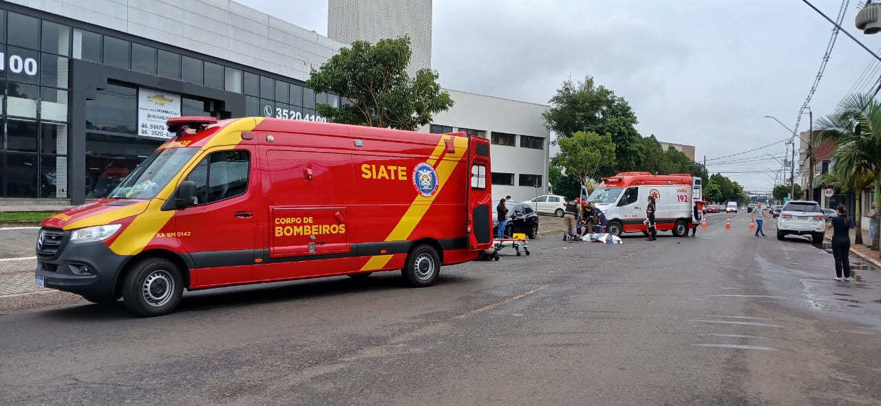 Jovem morre em acidente entre duas motos em Francisco Beltrão