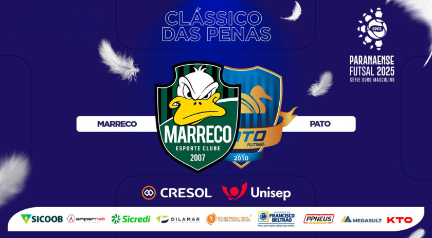 Marreco e Pato fazem o Clássico das Penas pelas semifinais da Série Ouro 2025