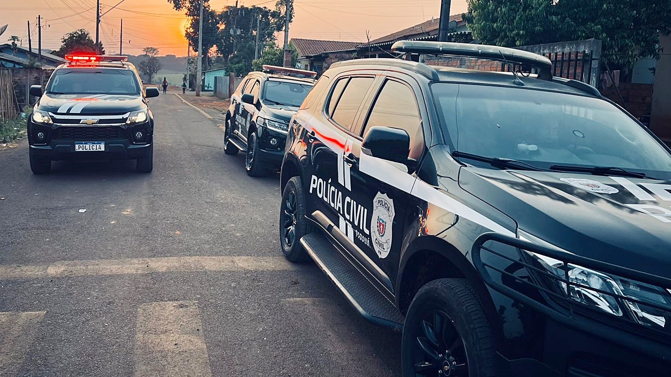 PCPR realiza operação contra o tráfico de drogas em Mangueirinha