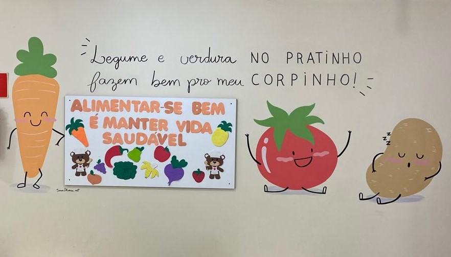 Programa fomenta alimentação saudável nas escolas e CMEIS