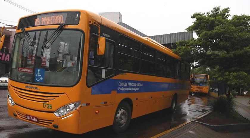 Tarifa do transporte coletivo poderá ser de R$ 6,91 em Beltrão