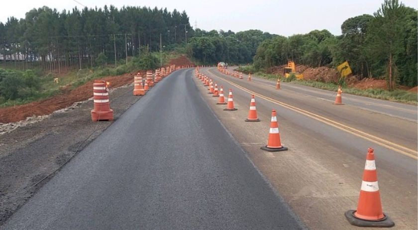 DER/PR avança com as obras de recuperação nas rodovias afetadas pelas chuvas