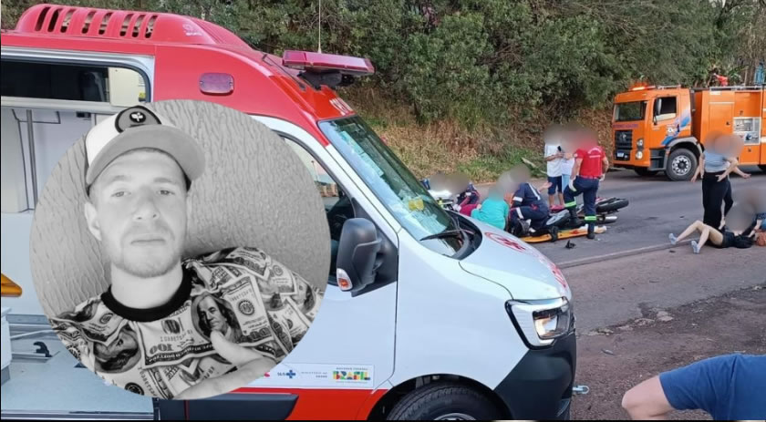 Vítima fatal de acidente entre duas motos na BR-163 é identificado
