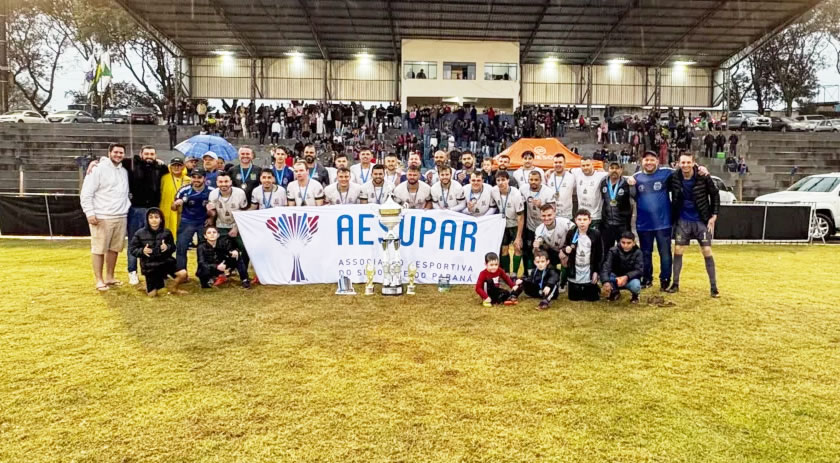 Dois Vizinhos conquista o título da Série Prata na Copa Aesupar de Futebol
