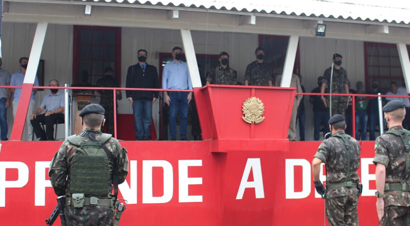 Esquadrão do Exército de Beltrão comemora 128 anos
