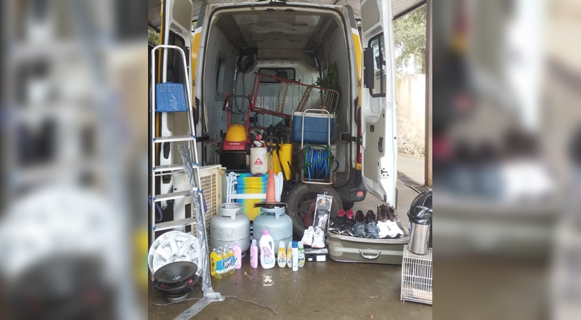 Prisão por furto e receptação no Bairro Cristo Rei